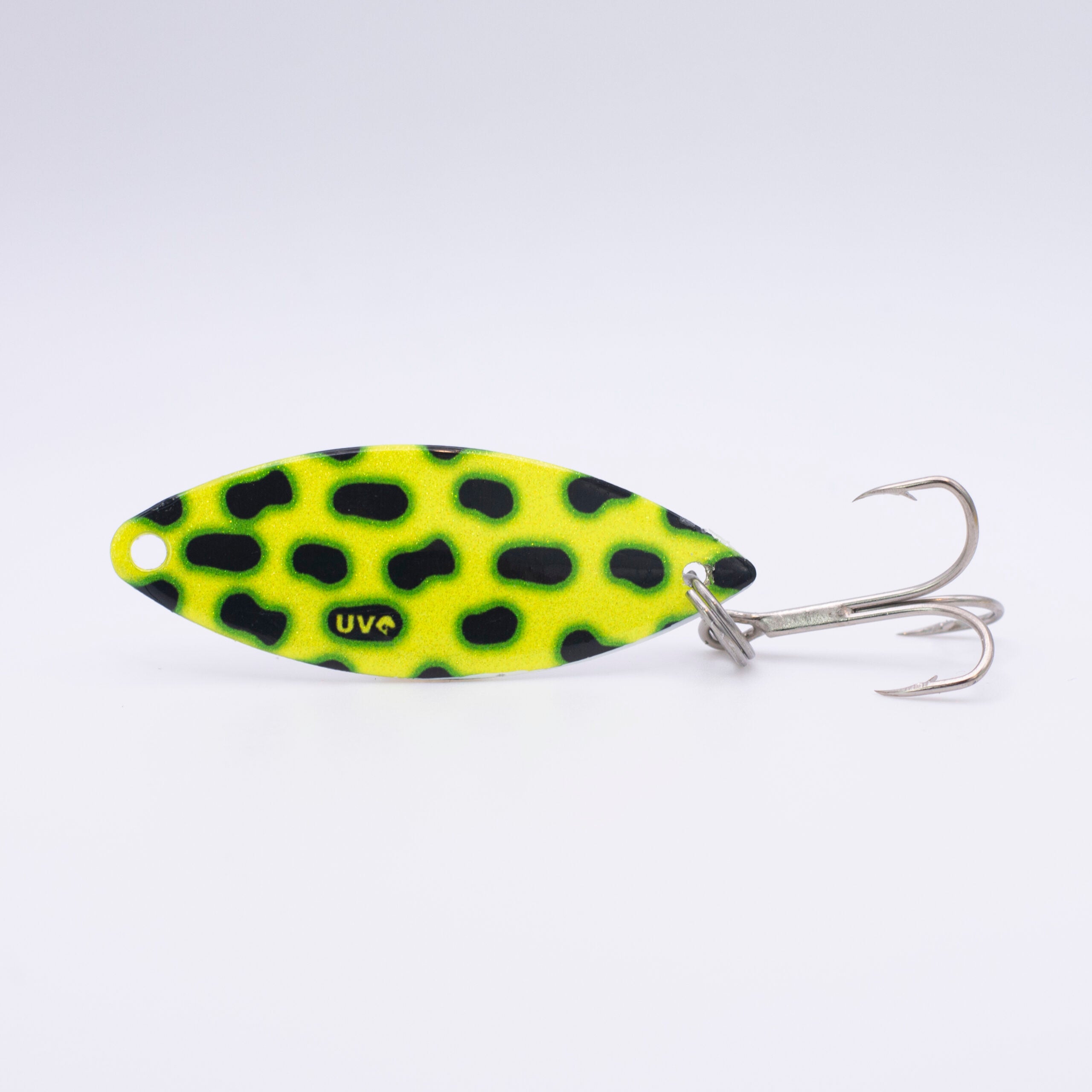 a head and looney frog fish lure UFF Mutant Toad 2.57 6-Pack Small Topwater with Plopper Action for Bass UrbanFloridaFishing with the appearance of a small mouse or small creature G-Ratt Baits Con Frog -