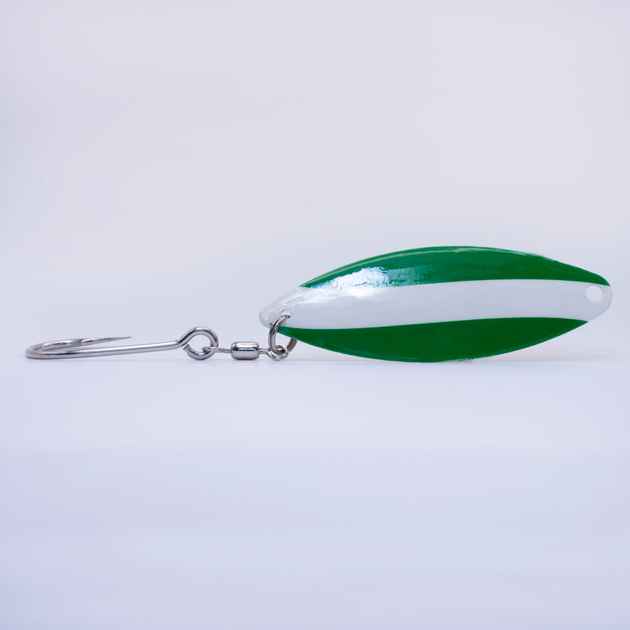 Green Machine UV Salmon Spoon Lure