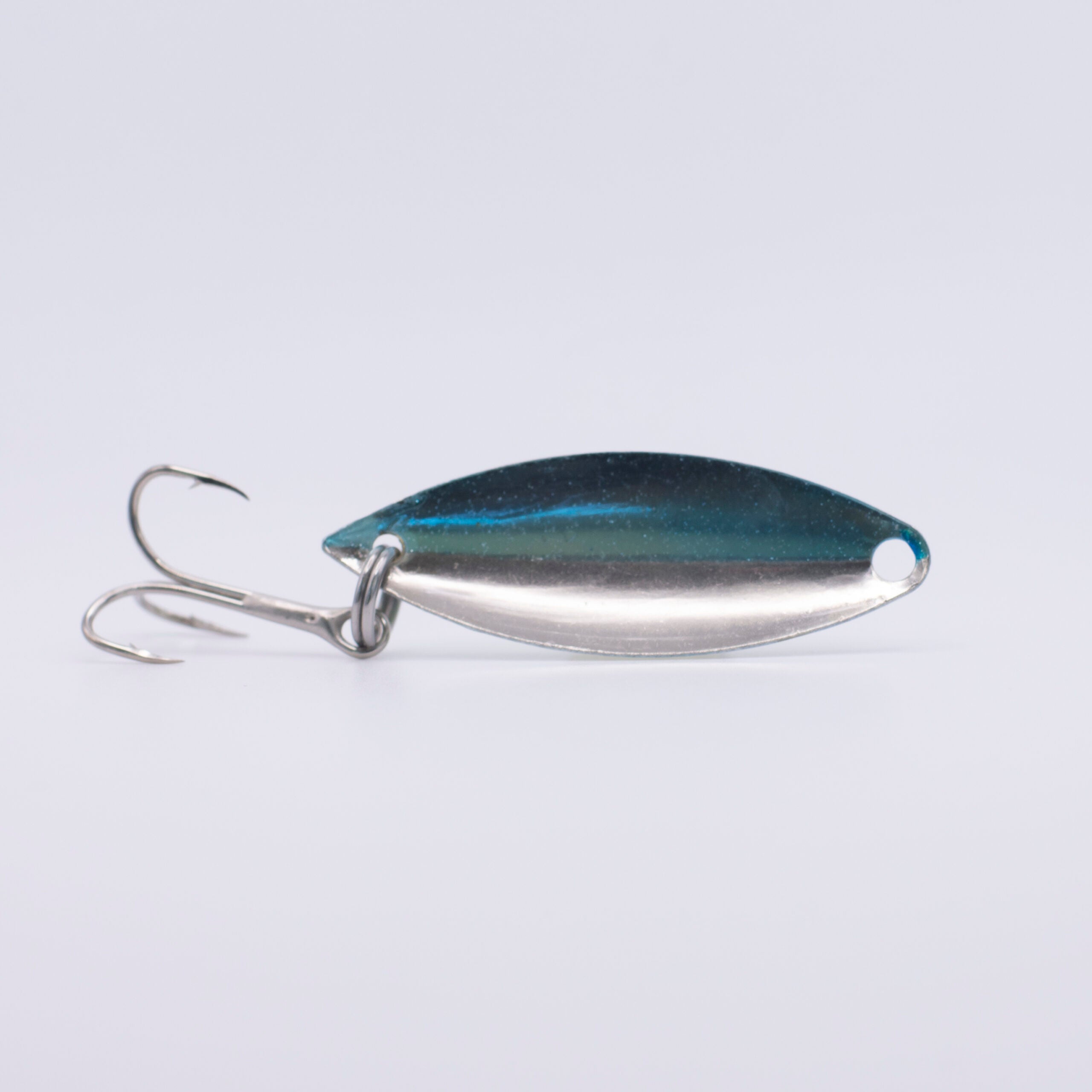 Blue and Chartreuse Minnow UV image 1